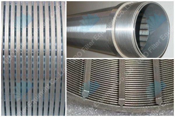 wedge wire screen pipe for water treatment