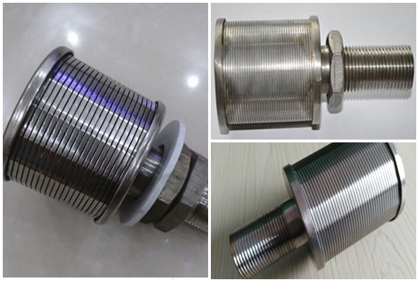 316 stainless steel wedge wire filter cap