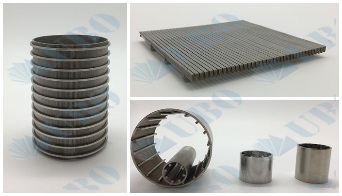 Stainless Steel Wedge Wire Screen Tube Filter Element