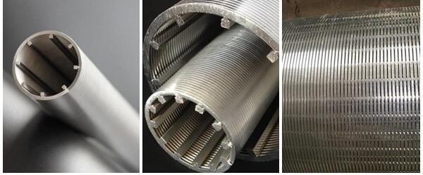 Stainless steel Wedge Wire wedge wire screen filter tube