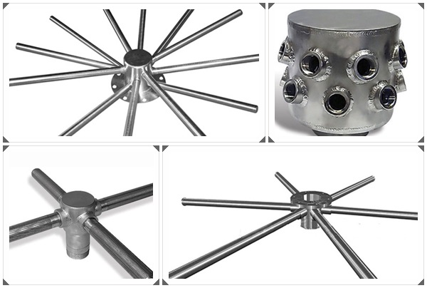 Stainless Steel Vee-Wire strainer cap Hub laterals 