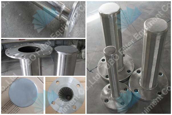 stainless steel wedge wire screen for resin traps