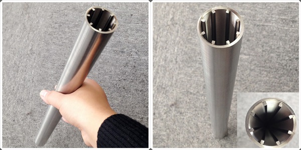 Stainless steel 316L Wedge Wire Slot Tube Filters