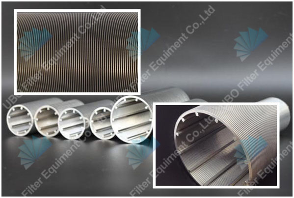 Stainless steel<a href='http://www.ubooem.com/Wedge-Wire-Screen-1-8.html' target='_blank'> Wedge Wire Screen</a> tube for ground water