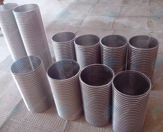 Johnson Type Wedge Wire Screen Cylinder Baskets for Wastewater Treatment