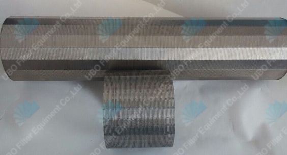 316L stainless steel wedge wire welded self-cleaning water filter
