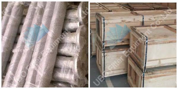 Wedge Wire slotted wedge wire screen resin trap