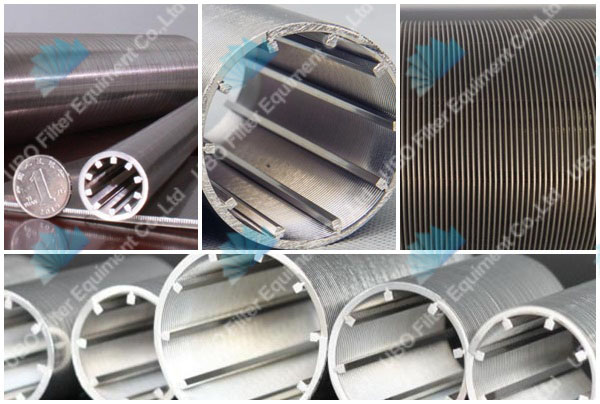 Water Well Screen Stainless Steel Wedge Wire Wedge Wire Screen Tube