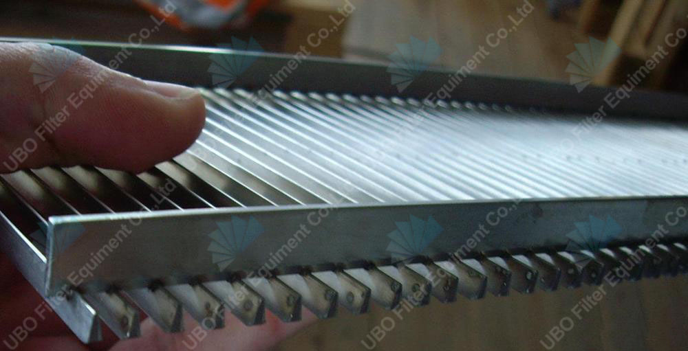 Flat Wedge Wire Screen Panels Stainless Steel 304