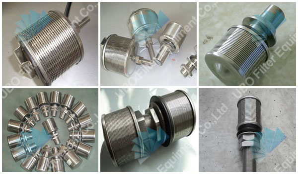 Water softening treatment stainless steel wedge wire screen filter nozzle