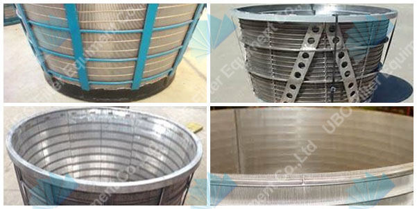 Stainless steel centrifuge sieve screen basket