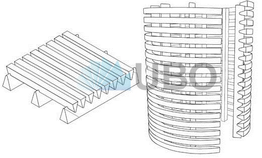 Stainless Steel Industrial wedge wire Water Softener System Nozzles Filter