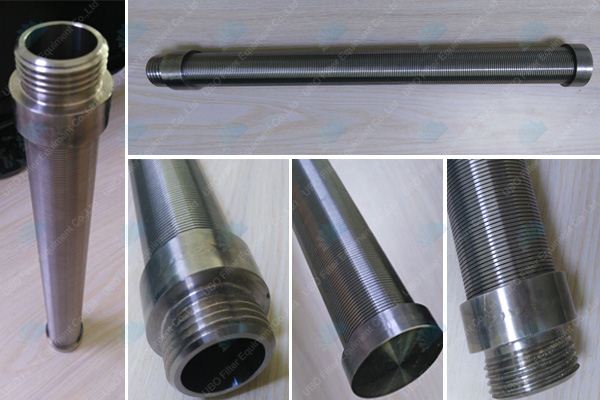 Stainless steel slotted wedge wire screen tube for industry filtration