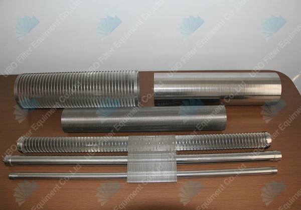 Johnson wedge vee wire screen slot well pipe for water treatment