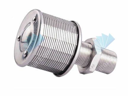 Stainless steel sugar mill filter nozzle wedge wire screen filter