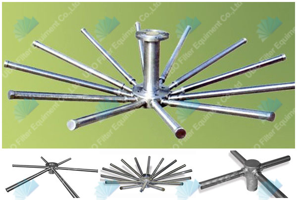 stainless steel water distributor for filter tanks 