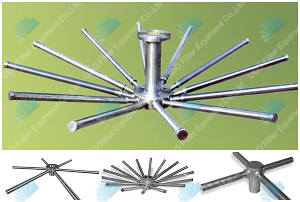 wedge wire screen header lateral for Drainage System