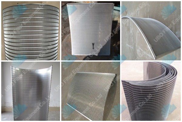 SS sieve bends wedge wire static screens