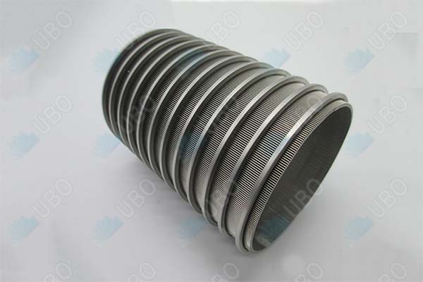 SS 304 316 V Slot Johnson wedge wire pipe for water treatment