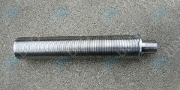Stainless steel wedge wrapped wire screen pipe strainer for wasetwater treatment