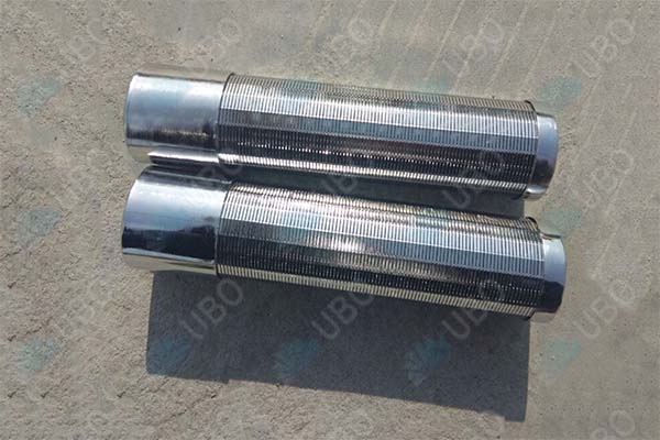 V slot wedge wire stainless steel<a href='http://www.ubooem.com/Wedge-Wire-Screen-1-8.html' target='_blank'> Wedge Wire Screen</a> tube filter pipe