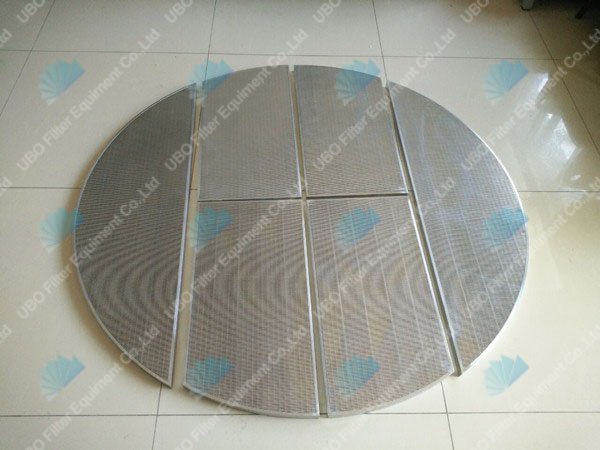 Wedge wire brewing lauter tun screen plate for beer equipment