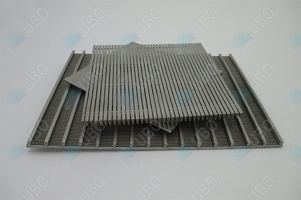 picture of SS 304 Flat wedge wire Wedge Wire screen panel