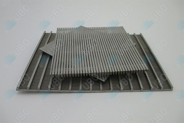 picture of SS 304 Flat wedge wire johnson screen panel