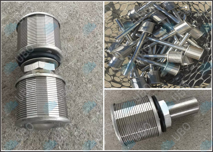 Stainless Steel High Pressure Filter Nozzles Wedge Wire Screen Strainer