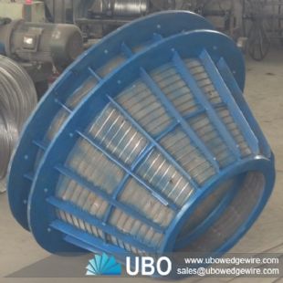 Stainless Steel Wedge Wire Screen Basket for Filtering and Dewatering