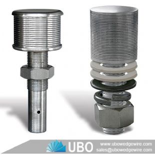 stainless steel wedge wire nozzle filter