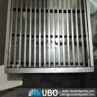 stainless steel wedge wire screen grating for drainages
