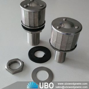 lateral nozzle screen  for tap water resin