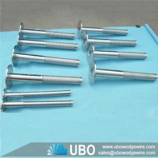 Wedge wire lateral screen pipe for water treatment