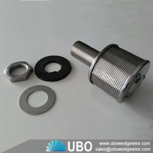 Water filter nozzle screen