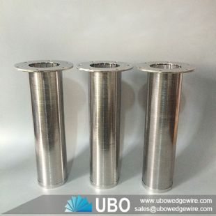Wedge Wire stainless steel resin trap wedge vee wire screen tube