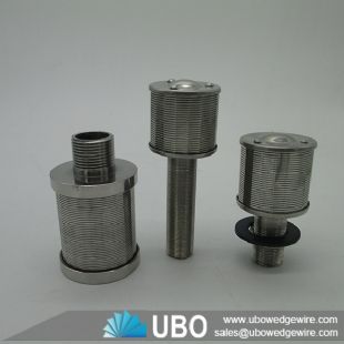 Stainless Steel Johnson 304 Water Slot Nozzle Screens for Water Treatment