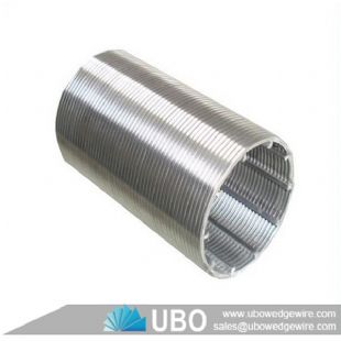 Johnson wedge wire screen tube for water well