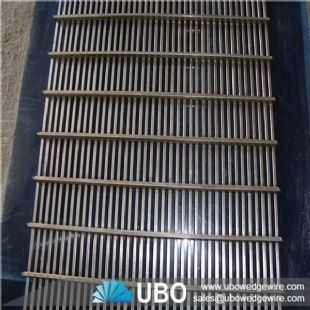 Wedge v wire flat grids screen panel used for industry filtration