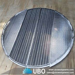 SS 304 Wedge Wire Screen Plate for False Bottom