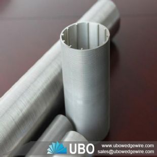 SS wedge wire filter screen tube for industry