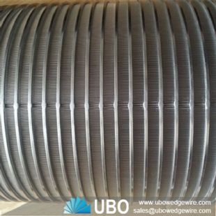 Stainless steel 316 wedge wire screen strainer pipe for drying
