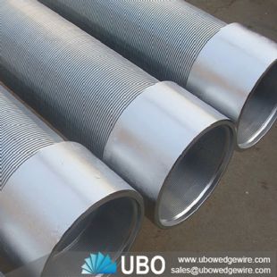 Stainless steel wedge wire screen sand control screen pipe for ground water