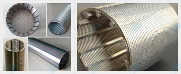 Stainless steel johnson water well screen cylinders