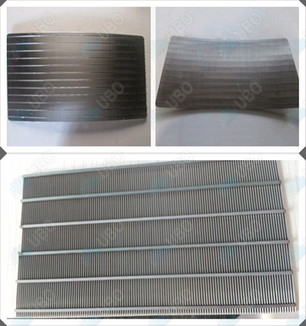 stainless steel vee wire sieve bend screen