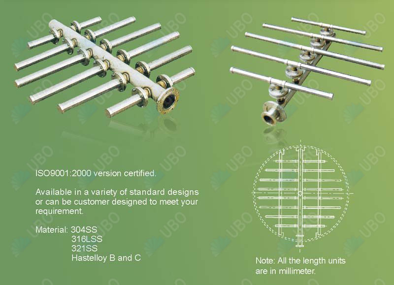 Stainless Steel Wedge wire Header Tubing