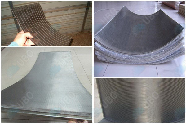 wedge wire sieve bend screen for liquid filter