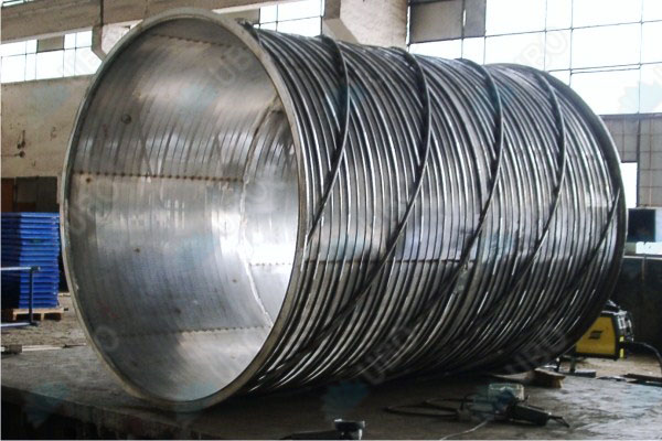 wedge wire rotary drum screen for sugar industry