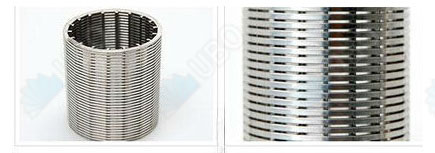 Stainless steel Welded wedge wire pipe filter screen