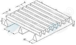 V shaped Welded Wedge Wire Sieve Bend Screen